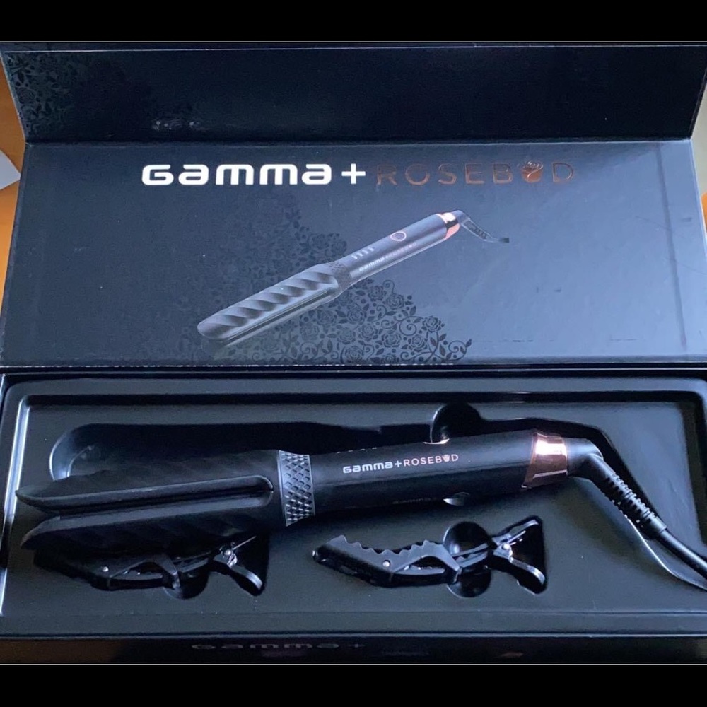 Gamma rosebud styler .. curl, wave & flat iron !